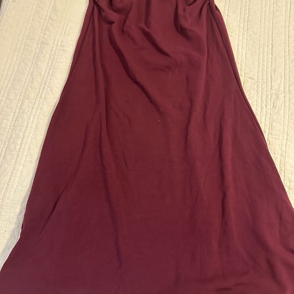 OGL  NWT Meduim Deep Maroon  Maxi Skirt - Picture 8 of 8